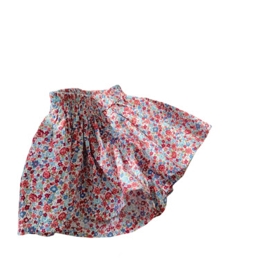 Ljeto 2023., modne hlače s printom za djevojčice, male djevojčice, slatke cvjetne kratke hlače, dječje široke ležerne kratke hlače s elastičnim strukom