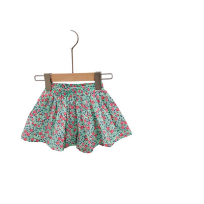 Ljeto 2023., modne hlače s printom za djevojčice, male djevojčice, slatke cvjetne kratke hlače, dječje široke ležerne kratke hlače s elastičnim strukom