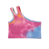 Laste tüdrukud, püksid, suvised lõhikuga, ühe õlaga, varrukateta, liibuvad venivad lastepüksid