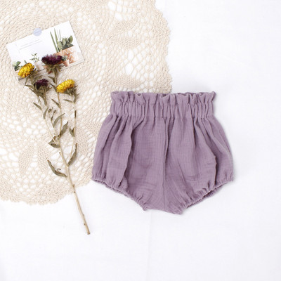 Ljetne pamučne kratke hlače s mašnom za djevojčice, male pamučne dječje navlake za pelene Modna odjeća Gaćice Bombachos Bebe Pantalon
