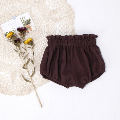 Ljetne pamučne kratke hlače s mašnom za djevojčice, male pamučne dječje navlake za pelene Modna odjeća Gaćice Bombachos Bebe Pantalon