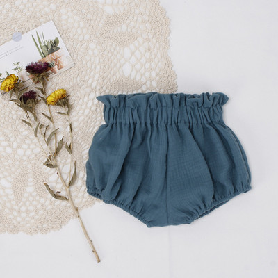 Ljetne pamučne kratke hlače s mašnom za djevojčice, male pamučne dječje navlake za pelene Modna odjeća Gaćice Bombachos Bebe Pantalon
