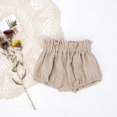 Ljetne pamučne kratke hlače s mašnom za djevojčice, male pamučne dječje navlake za pelene Modna odjeća Gaćice Bombachos Bebe Pantalon