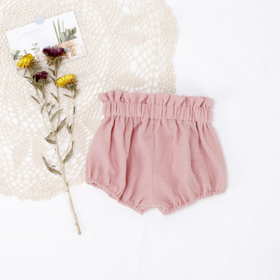 Ljetne pamučne kratke hlače s mašnom za djevojčice, male pamučne dječje navlake za pelene Modna odjeća Gaćice Bombachos Bebe Pantalon