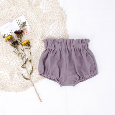 Ljetne pamučne kratke hlače s mašnom za djevojčice, male pamučne dječje navlake za pelene Modna odjeća Gaćice Bombachos Bebe Pantalon