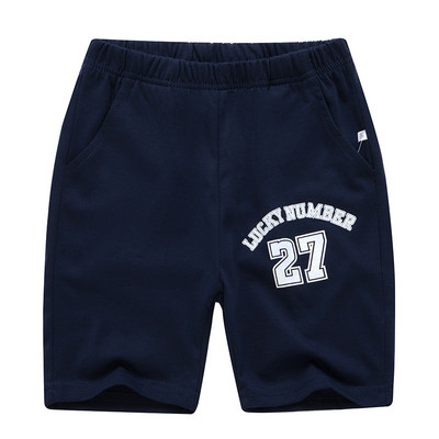 Suurte laste lühikeste pükste hulgimüük 8–15-aastastele lastele vabaaja lühikesed klassikalised kolmevärvilised mustad valged hallid tudengipoiste dressipüksid