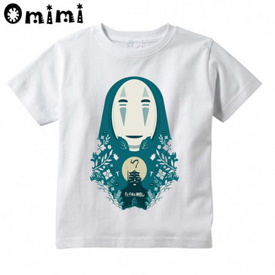 Παιδικά Anime Totoro Σχεδιασμός T-shirt για αγόρια/κορίτσια Υπέροχο καθημερινό κοντομάνικο μπλουζάκι Kawaii Παιδικό αστείο μπλουζάκι