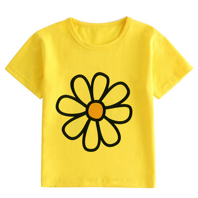 2023-as új gyermekpóló felső, nyári rajzfilmnyomtatás, tiszta szivárvány, rövid ujjú divatos nyúl aranyos többszínű, melegen eladó felső