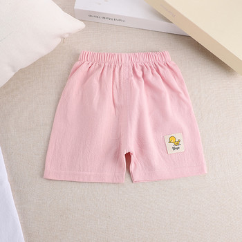 Детски шорти за момчета Момичета Универсални 100% памук Летни ежедневни дрехи за новородени Бебешки панталони за деца 1-6 години Къси BM51