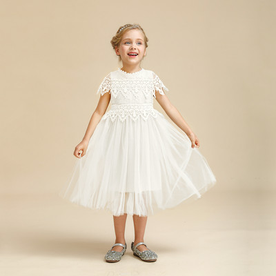 Vestidos Girls Winter Dress 2022 New Brand Teenage Party Unicorn Princess Dress Детски костюм за детски дрехи Бяло 3-8T