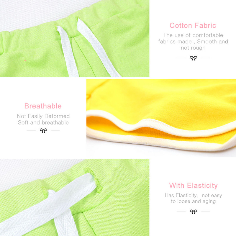 Παιδικά κοριτσίστικα σορτς καλοκαιρινά βαμβακερά σορτς καραμέλα χρώματος αγόρια Παιδικά αθλητικά κοντό χαλαρό κοντό παντελόνι Παντελόνι παραλίας Κοντό Παιδιά