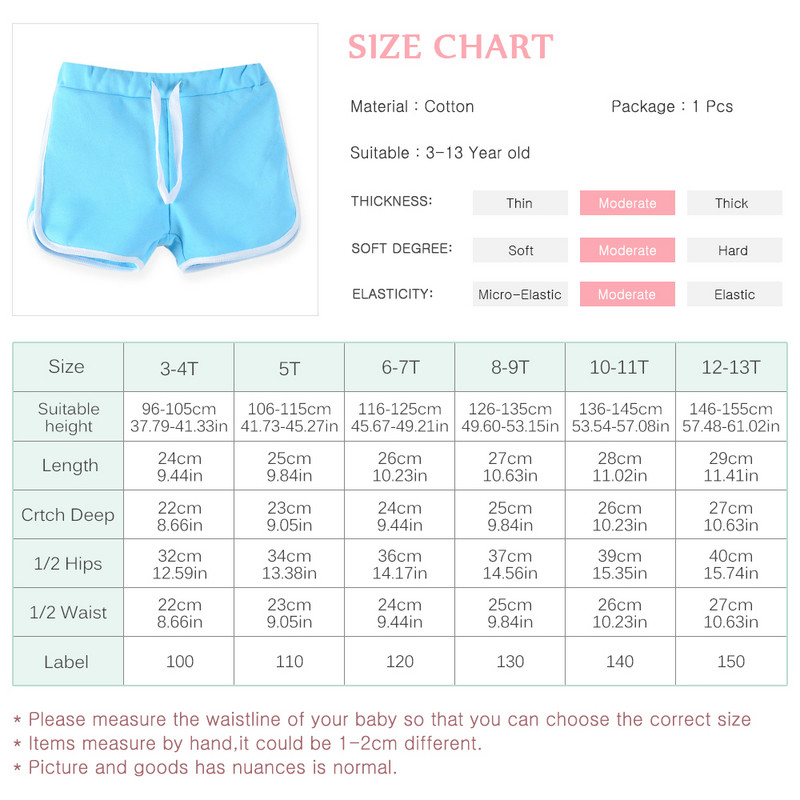 Παιδικά κοριτσίστικα σορτς καλοκαιρινά βαμβακερά σορτς καραμέλα χρώματος αγόρια Παιδικά αθλητικά κοντό χαλαρό κοντό παντελόνι Παντελόνι παραλίας Κοντό Παιδιά