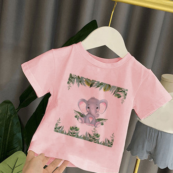 Παιδικό μπλουζάκι Παιδικό για κορίτσι Αγόρι κορίτσια Παιδικά Παιδικά πουκάμισα Παιδικό μωρό νήπιο Elephant Party Tee Tops Ρούχα Tee Harajuku