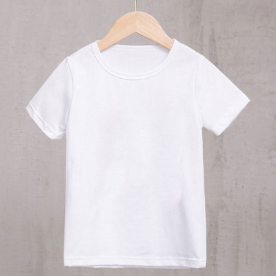 Ljeto 2021. Zanimljive akvarelne baletne plesačice Djevojčica Bijela majica kratkih rukava Kawaii Gimnastička plesna odjeća Odjeća za djevojčice