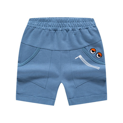 27kids Ljetna korejska dječja odjeća Ljetne kratke hlače za dječake Bebe Ležerni elastični pojas Slatke sportske pletene hlače iz crtića 2 3 4 5