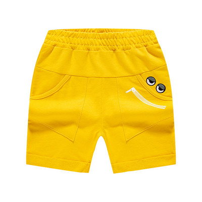 27kids Ljetna korejska dječja odjeća Ljetne kratke hlače za dječake Bebe Ležerni elastični pojas Slatke sportske pletene hlače iz crtića 2 3 4 5