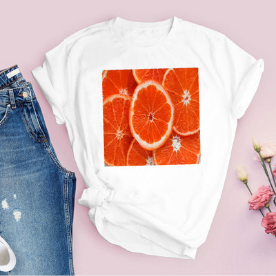 Ženske grafičke vodene boje, lubenica, voće, majice s otisnutim filmovima kratkih rukava Ženske majice Odjevna odjeća Majice kratkih rukava Ženska majica kratkih rukava
