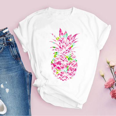 Ženske grafičke vodene boje, lubenica, voće, majice s otisnutim filmovima kratkih rukava Ženske majice Odjevna odjeća Majice kratkih rukava Ženska majica kratkih rukava