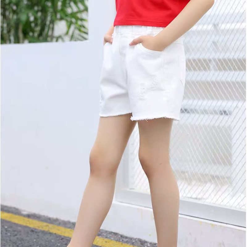 Παντελόνια για κορίτσια Νέο καλοκαιρινό μωρό τζιν σορτς Παιδικά αιτιατικά κοντά ρούχα Βρεφικό παντελόνι μόδας 3-14 ετών Εφηβικό τζιν παντελόνι Ρούχα