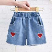 Kratke hlače za djevojčice Traperice Ljetna haljina 2022. Nove korejske dječje modne popularne traperice