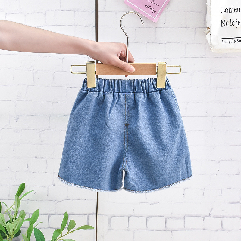 Kratke hlače za djevojčice Traperice Ljetna haljina 2022. Nove korejske dječje modne popularne traperice