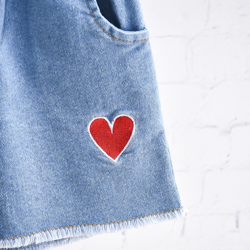 Kratke hlače za djevojčice Traperice Ljetna haljina 2022. Nove korejske dječje modne popularne traperice