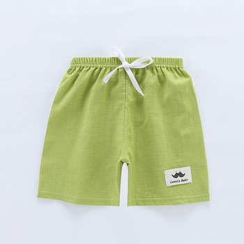3-10 години Детски панталони Детски къси панталони за момчета Момчета Плажни панталони Къси детски летни къси панталони Едноцветни детски дрехи