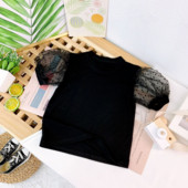 Ljetne majice za djevojčice od 2 do 8 godina, šifonske majice s rukavima za djevojčice, elegantne majice za djevojčice, dječja odjeća, modna odjeća za zabave