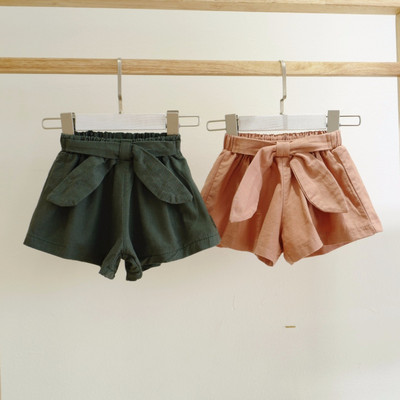 Летни памучни къси панталони за момичета от 1 до 5 г. Ежедневни летни детски дрехи Дрехи за бебешки момичета Къси панталони