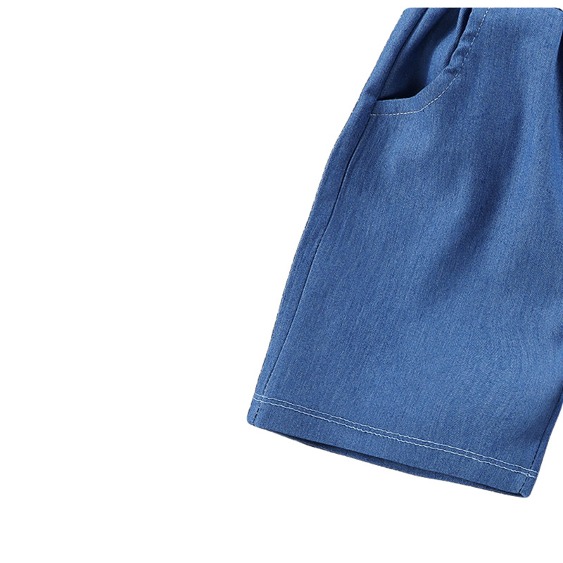 Vasariniai vaikiški šortai Džinsiniai šortai mergaitėms Madingi trumpi princesės džinsai vaikiškos trumpos kelnės, skirtos paauglių kūdikių drabužiams 0-6T