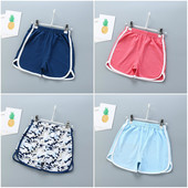 Nyári kisfiú rövidnadrágok lányok pamut bugyik tipegő rövidnadrágok úszónadrágok gyerekeknek sport rövidnadrágok gyermek strandnadrágok 0-6T
