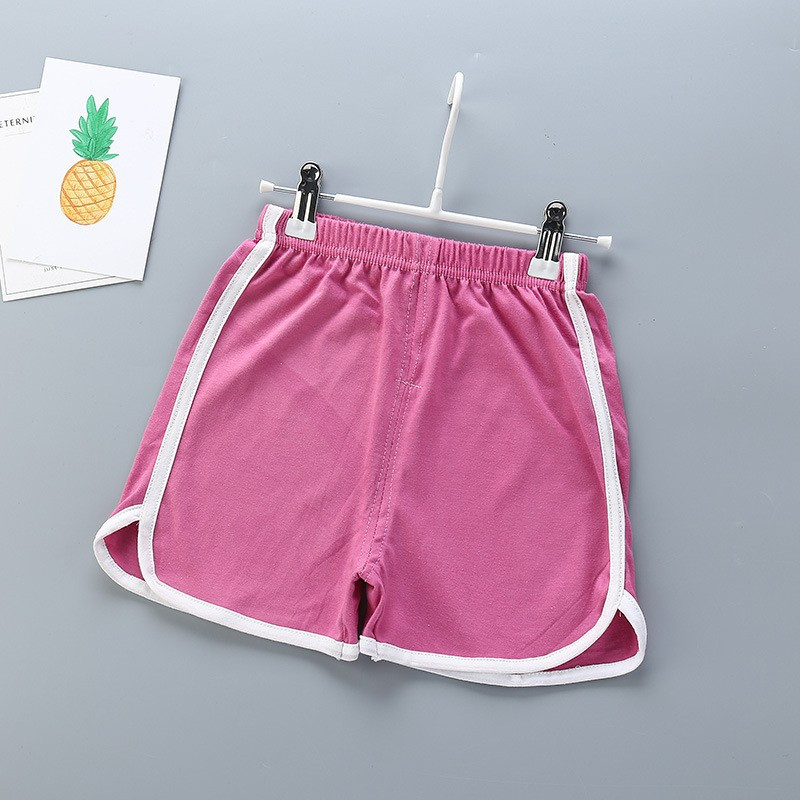 Nyári kisfiú rövidnadrágok lányok pamut bugyik tipegő rövidnadrágok úszónadrágok gyerekeknek sport rövidnadrágok gyermek strandnadrágok 0-6T