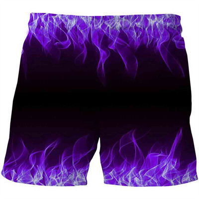 Plamen u boji Voda 3D ispis Dječji modni kupaći kostimi Kratke hlače Ljeto Dječaci Djevojčice Kupaći kostimi Odjeća za plažu 4-14 godina Dječje kupaće gaće