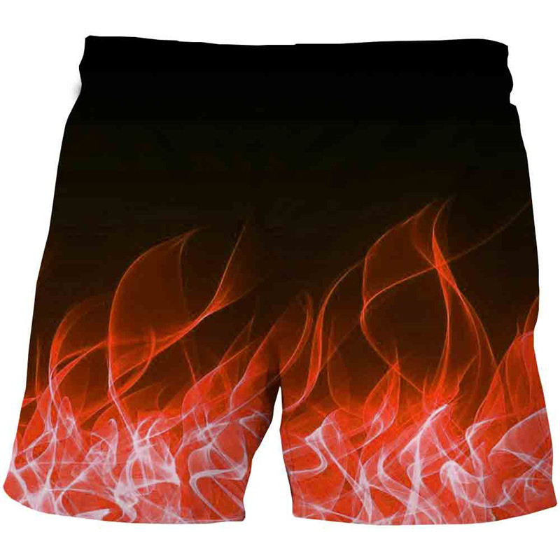 Plamen u boji Voda 3D ispis Dječji modni kupaći kostimi Kratke hlače Ljeto Dječaci Djevojčice Kupaći kostimi Odjeća za plažu 4-14 godina Dječje kupaće gaće