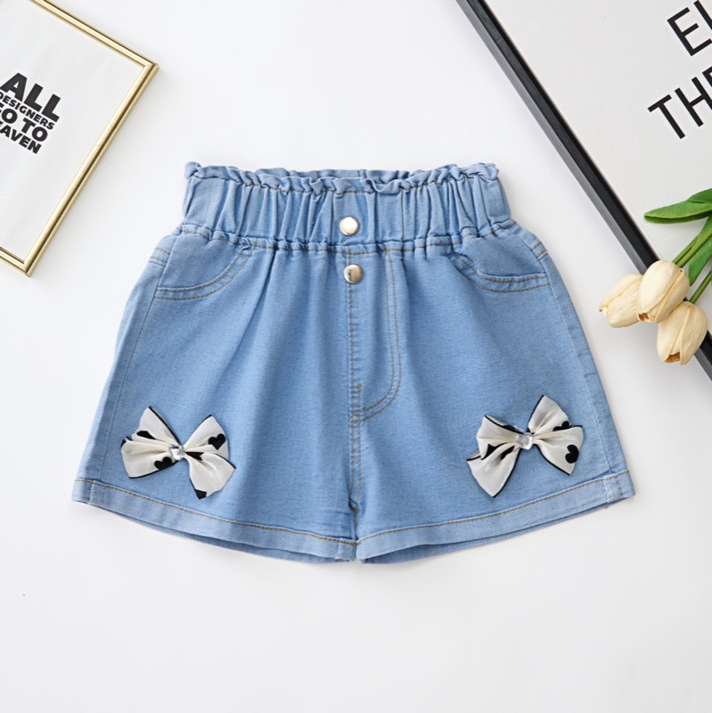 Kratke hlače za djevojčice Široke traper kratke hlače širokih nogavica za djecu Ležerne tanke dječje hlače Tinejdžerske hlače Kratke hlače za bebe Odjeća