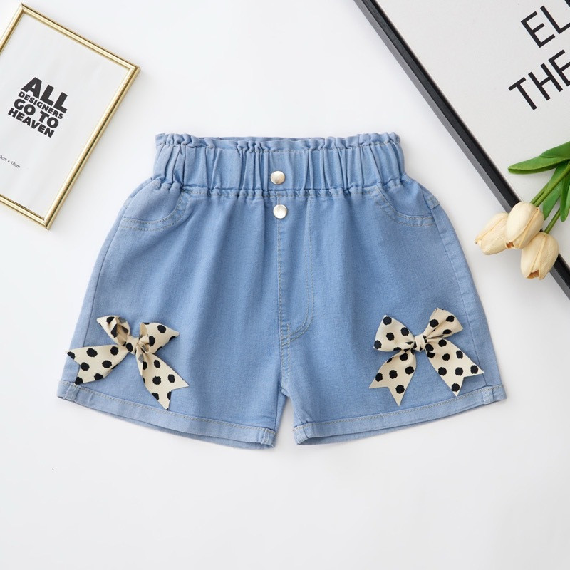 Kratke hlače za djevojčice Široke traper kratke hlače širokih nogavica za djecu Ležerne tanke dječje hlače Tinejdžerske hlače Kratke hlače za bebe Odjeća