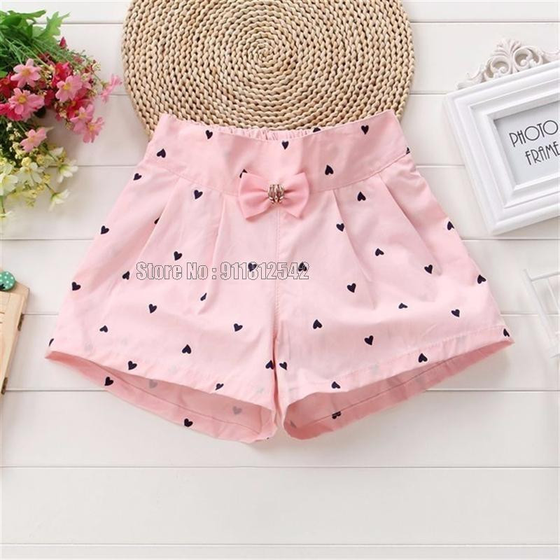 Dječja ljetna mašna Princess kratke hlače Modne djevojčice Dječje hlače Odjeća za djevojčice s cvijećem