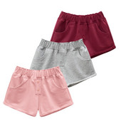 Ljetne kratke hlače za djevojčice Dječja odjeća Mekane pamučne kratke hlače za djevojčice 2023. Korejske kratke hlače za djevojčice Dječja odjeća Slatka odjeća za 2-8 godina