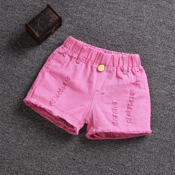 Παιδικό παντελόνι παιδικό καλοκαιρινό παντελόνι για κοριτσάκι σορτς φαρδύ μέγεθος90~150 μασίφ καραμέλα παραλία Κοριτσίστικα ρούχα