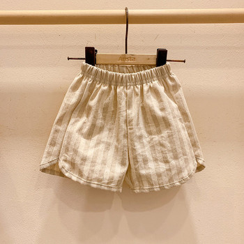 Vidmid Детски къси панталони Летни бебешки външни панталони Момчета и момичета Летни нови ежедневни шорти corron P6508