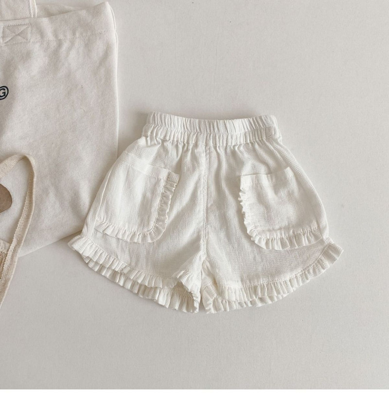 VIDMID Nyári Cotton Boys Strand rövidnadrágok Tipegő fiúk Lányok Rövidnadrágok Gyermek rövidnadrágok Pamut tipegő Gyerekek Alkalmi rövidnadrágok P6698