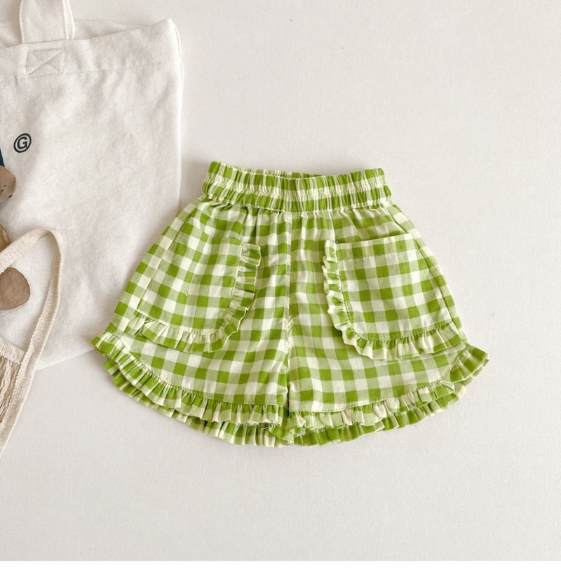 VIDMID Nyári Cotton Boys Strand rövidnadrágok Tipegő fiúk Lányok Rövidnadrágok Gyermek rövidnadrágok Pamut tipegő Gyerekek Alkalmi rövidnadrágok P6698