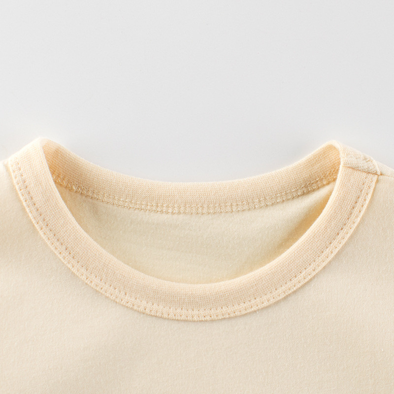 Odjeća za malu djecu od 1 do 9 godina za djevojčice Ljetna majica kratkih rukava Majica kratkih rukava za dojenčad Slatka slatka dječja pamučna majica