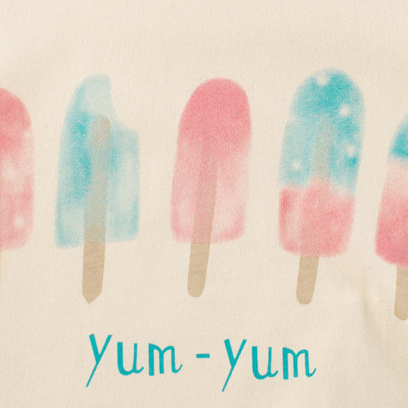 Odjeća za malu djecu od 1 do 9 godina za djevojčice Ljetna majica kratkih rukava Majica kratkih rukava za dojenčad Slatka slatka dječja pamučna majica