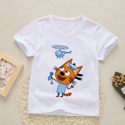 Nova Ljetna majica za dječake 2021. Kid-e-cats Majice za dječake Dječje majice za djevojčice Ležerne tople dječje majice kratkih rukava
