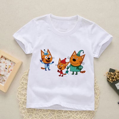 Nova Ljetna majica za dječake 2021. Kid-e-cats Majice za dječake Dječje majice za djevojčice Ležerne tople dječje majice kratkih rukava