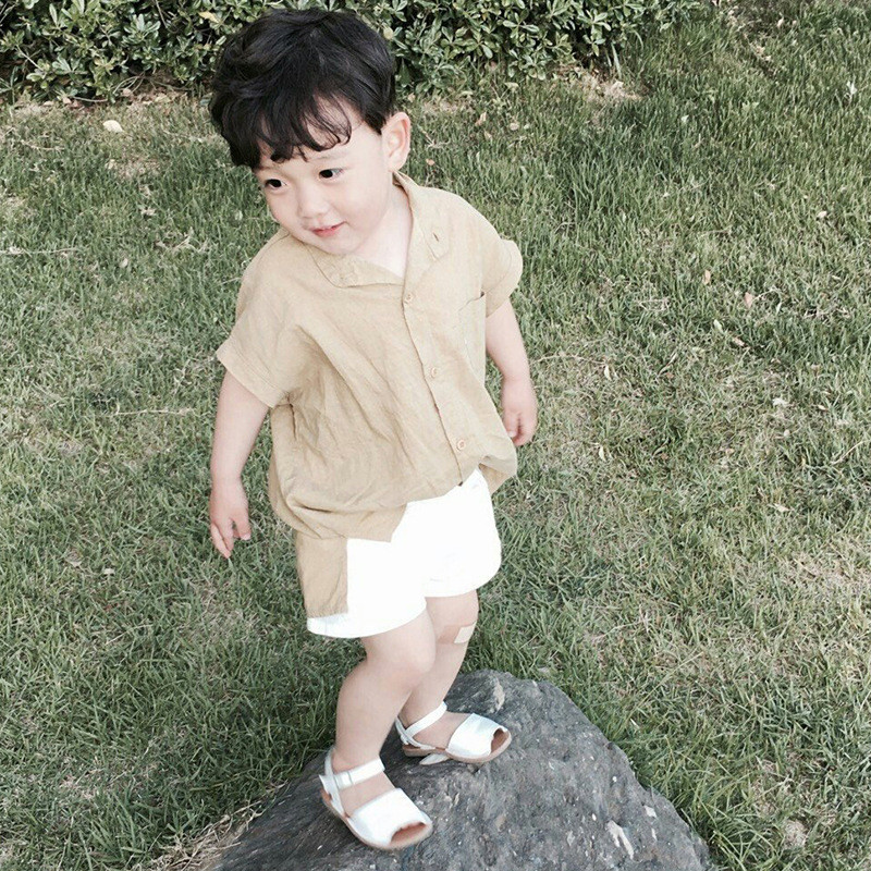 Nove ljetne dječje pamučne ležerne kratke hlače za dječake i djevojčice široke vruće kratke hlače za plažu WT026