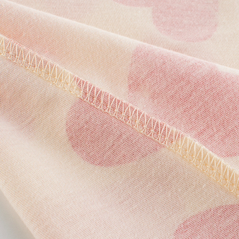 2-8T širdelės rašto marškinėliai mergaičių marškinėliai vasariniai kūdikių drabužėliai kūdikiams trumpomis rankovėmis medvilniniai marškinėliai, vaikiški mieli marškinėliai kūdikiams