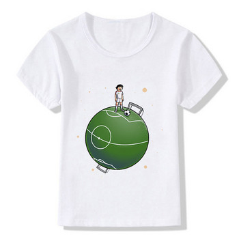 Καλοκαιρινό Anime Captain Tsubasa T-shirt Παιδικό Leisure Κοντομάνικο T-shirt Boy Football Motion T-shirt για αγόρια κορίτσια 24M-9T