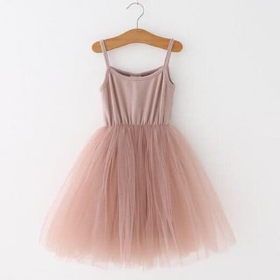 Vintage tüdrukute uus kaartikandiga lillekleit Väikese tüdruku sünnipäevapidu kohev kihiline kostüüm, laste jõulukleit tüllist tutu